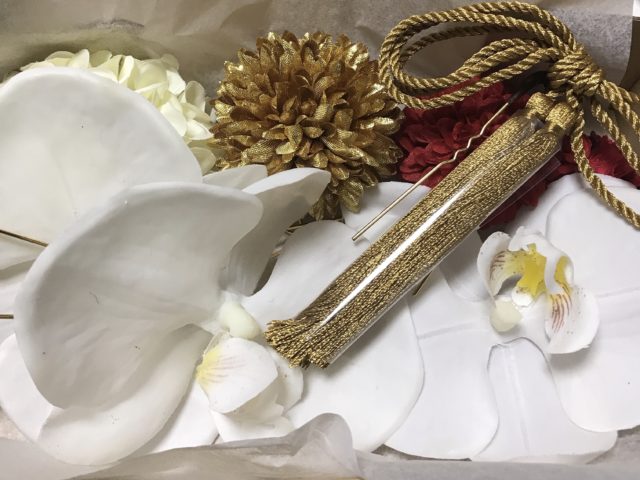 髪飾り🌹