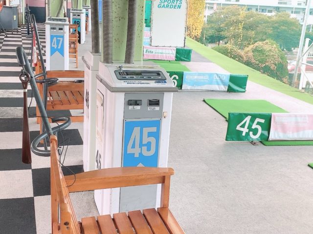 初ゴルフ練習♪